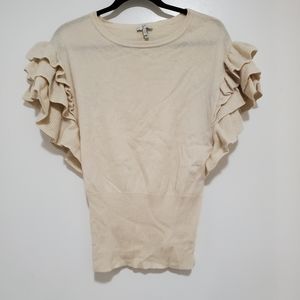 Joie round neck beige sweater